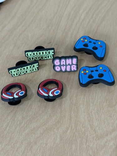Set gamer croc charms - set,