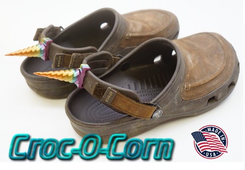 Croc unicron horn shoe charm - unicron,