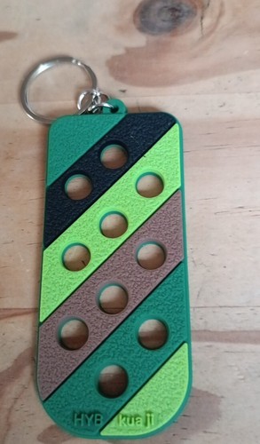 Croc charm keyring - croc,