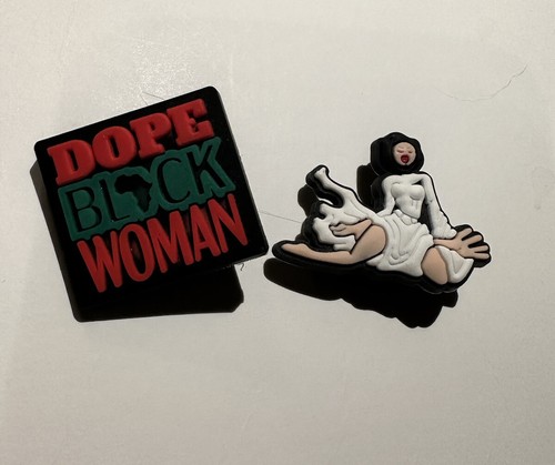 Dope black woman - charms, for