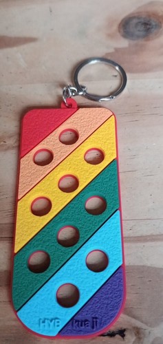 Croc charm keyring - charm,