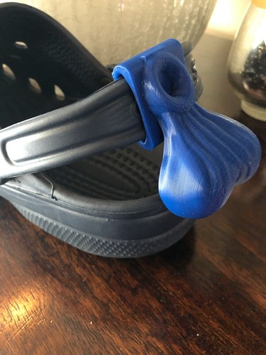 Croc balls shoe - charm., nuts