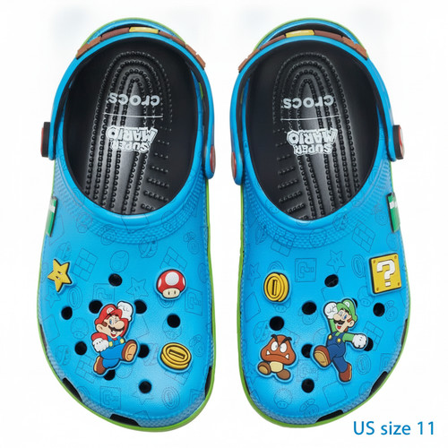 Crocs super mario classic clog - crocs,