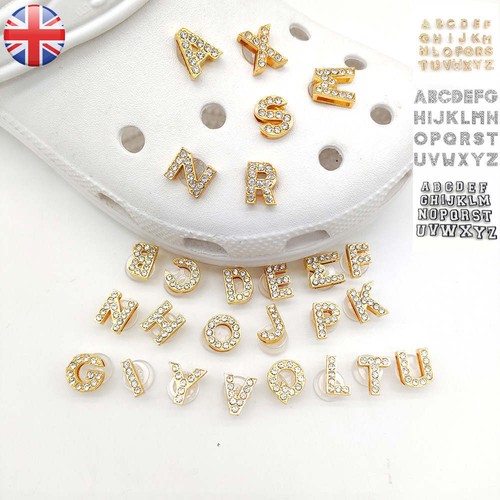 New letter shoe charms - letter,