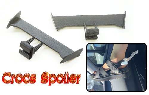 Croc spoiler wing shoe - spoiler,