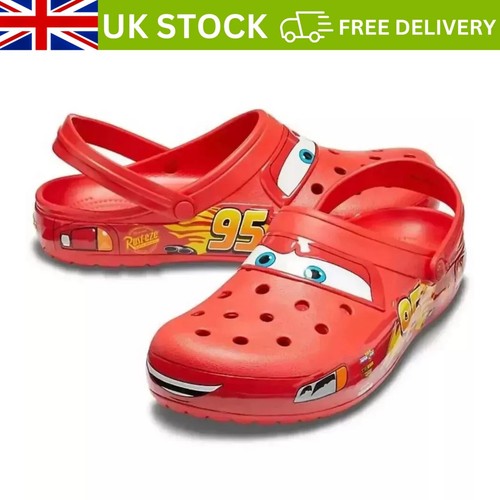 New crocs lightning - new, mcqueen