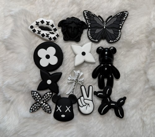 12x black white girly - white,